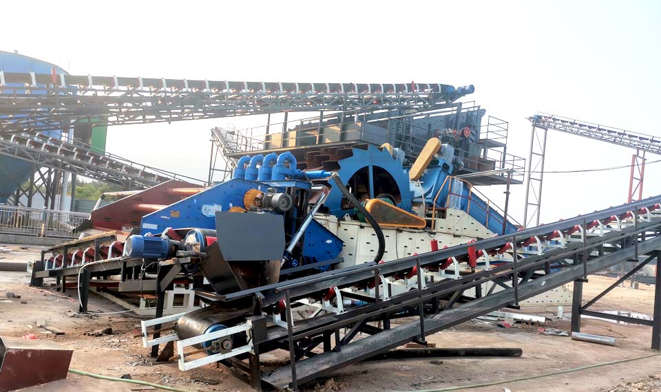 DS系列多功能洗沙一體機(jī)現(xiàn)場