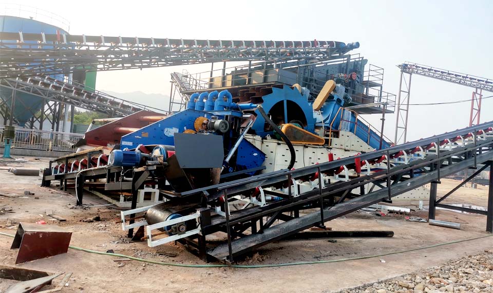 DS系列多功能洗沙一體機(jī)現(xiàn)場