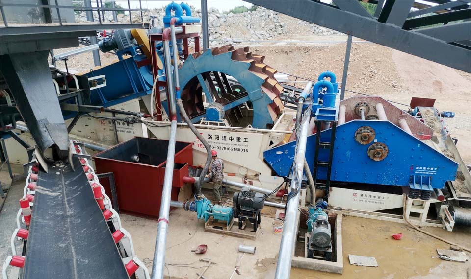 DS系列多功能洗沙一體機(jī)現(xiàn)場